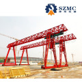 Hot Sale Single Girder Gantry Crane Mhe with Double Hoist Price